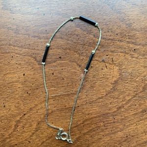 Black and gold bracelet